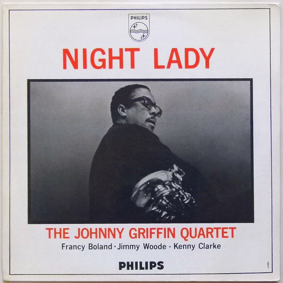 【オランダ・オリジナル≪mono≫】NIGHT LADY / The Johnny Griffin Quartet★深溝★_画像1