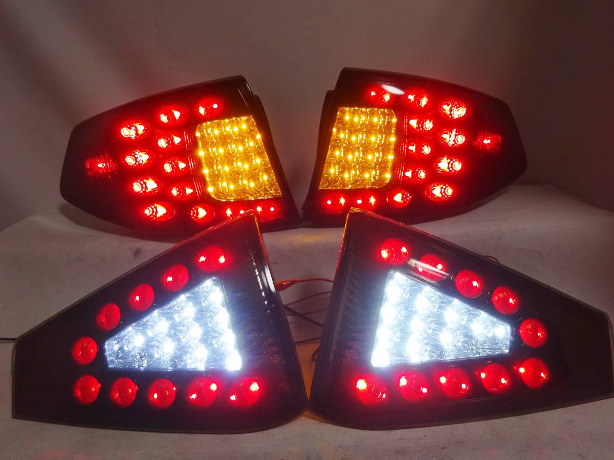 超希少 インプレッサ WRX STI GRB GRF GH GR ヴァレンティ Valenti ジュエル LED テールランプ フルLEDテール テールレンズ スモーク_画像5