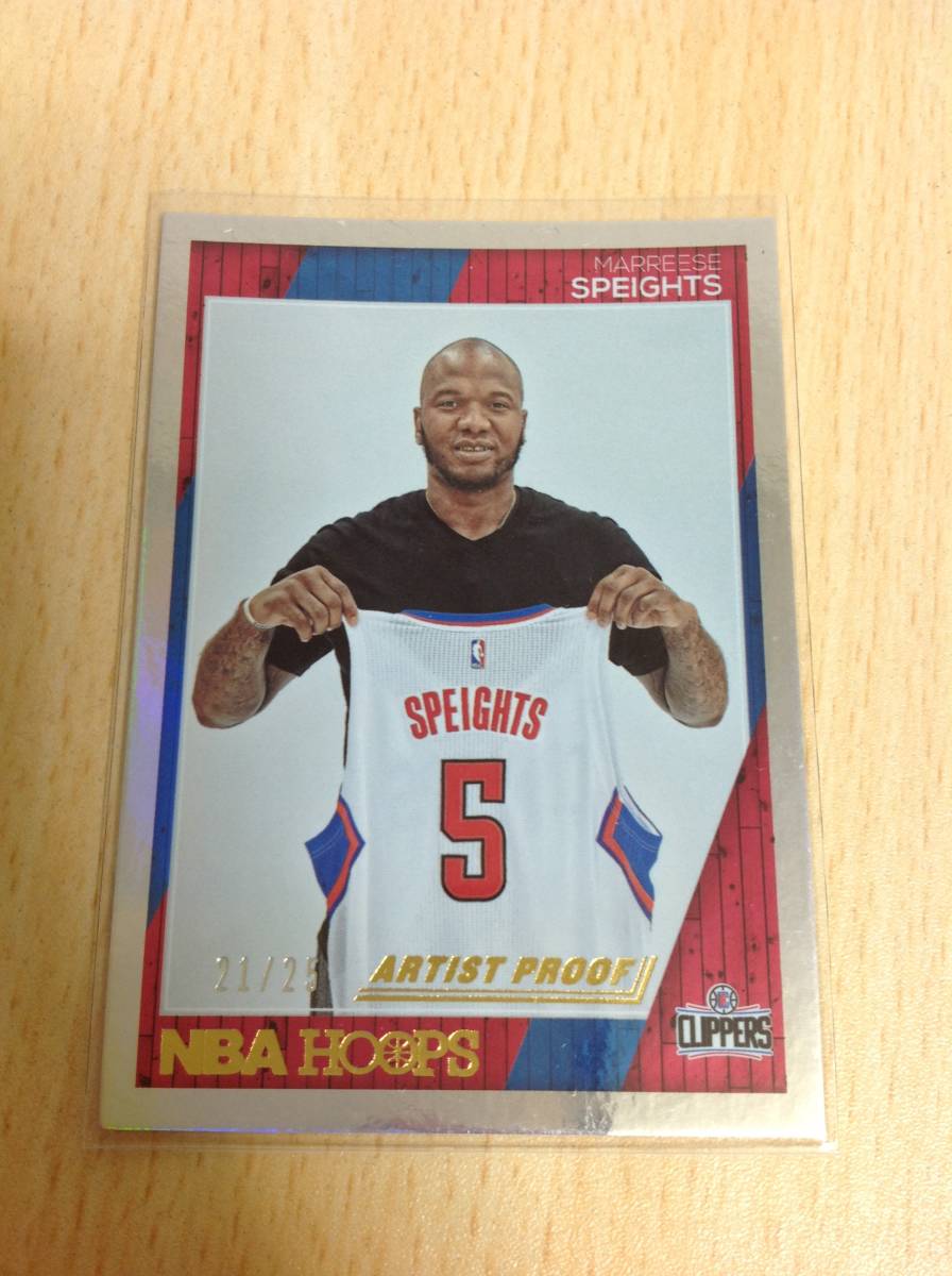 ○16-17 Hoops Artist Proof M.Speights スペイツ 253 ##/25_画像1