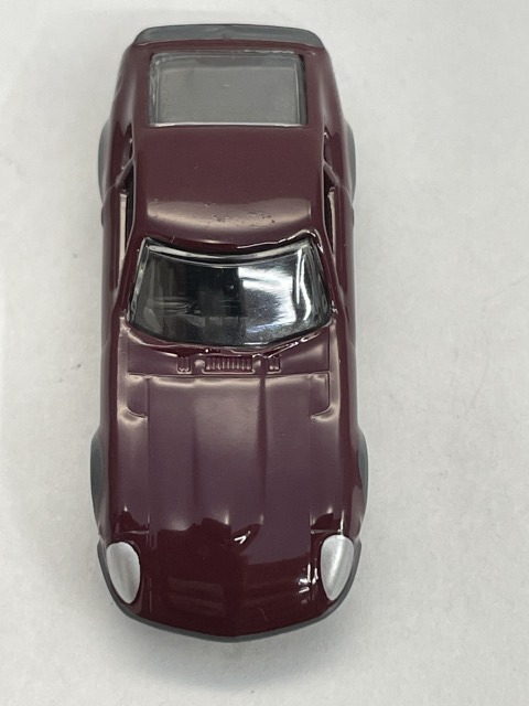 ■★サークルＫサンクス ニッサン・フェアレディZミニカーコレクション 240ZG(HS30H) 1971（マルーン／KYOSHO／1：100スケール）の画像4