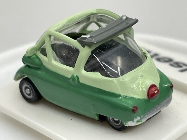 ■★ジョージア　BMW公認　ミニチュアカー　9　Isetta(イセッタ）（1/100scale)_画像3