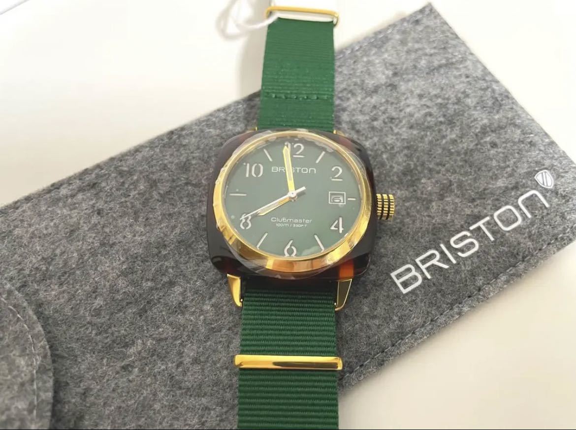 一点物》BRISTON Clubmaster 腕時計 ホワイト べっ甲 Yahoo!フリマ（旧）-