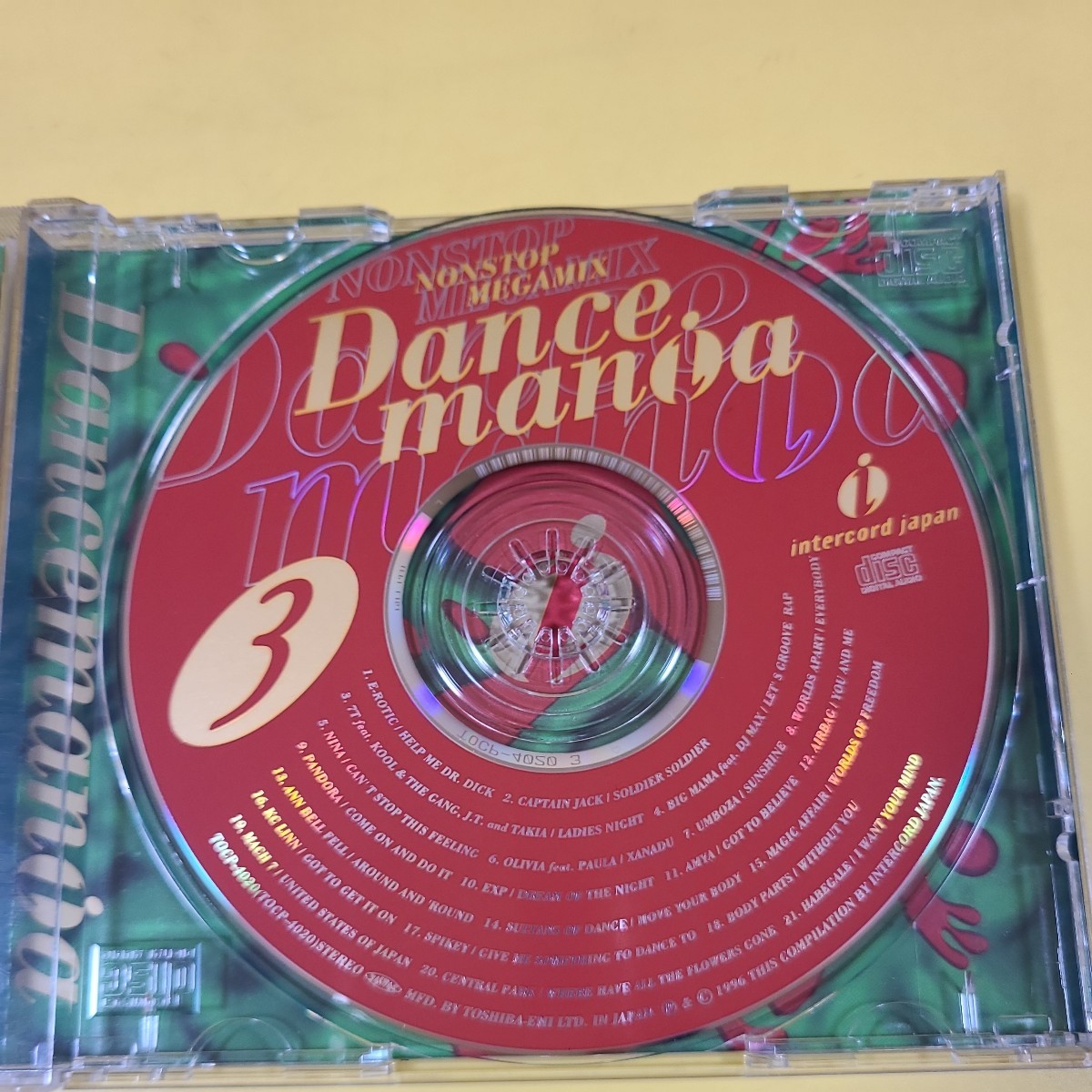 1828◆◇国内盤　CD 　ダンスマニア　3 　DANCEMANIA 　3　　 ◇◆_画像3