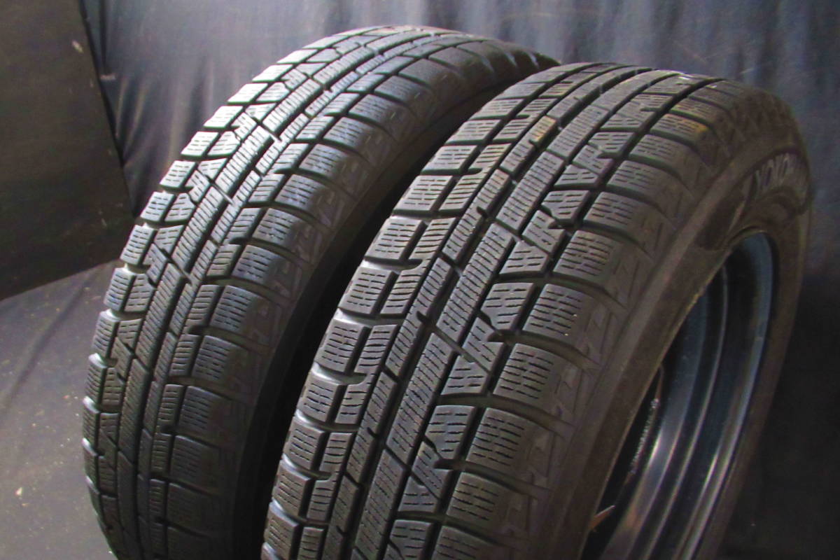 YOKOHAMA ICE GUARD IG50PLUS スタッドレス 175/65R15 日産キューブ純正ホイール 条件付き送料無料!!_画像8