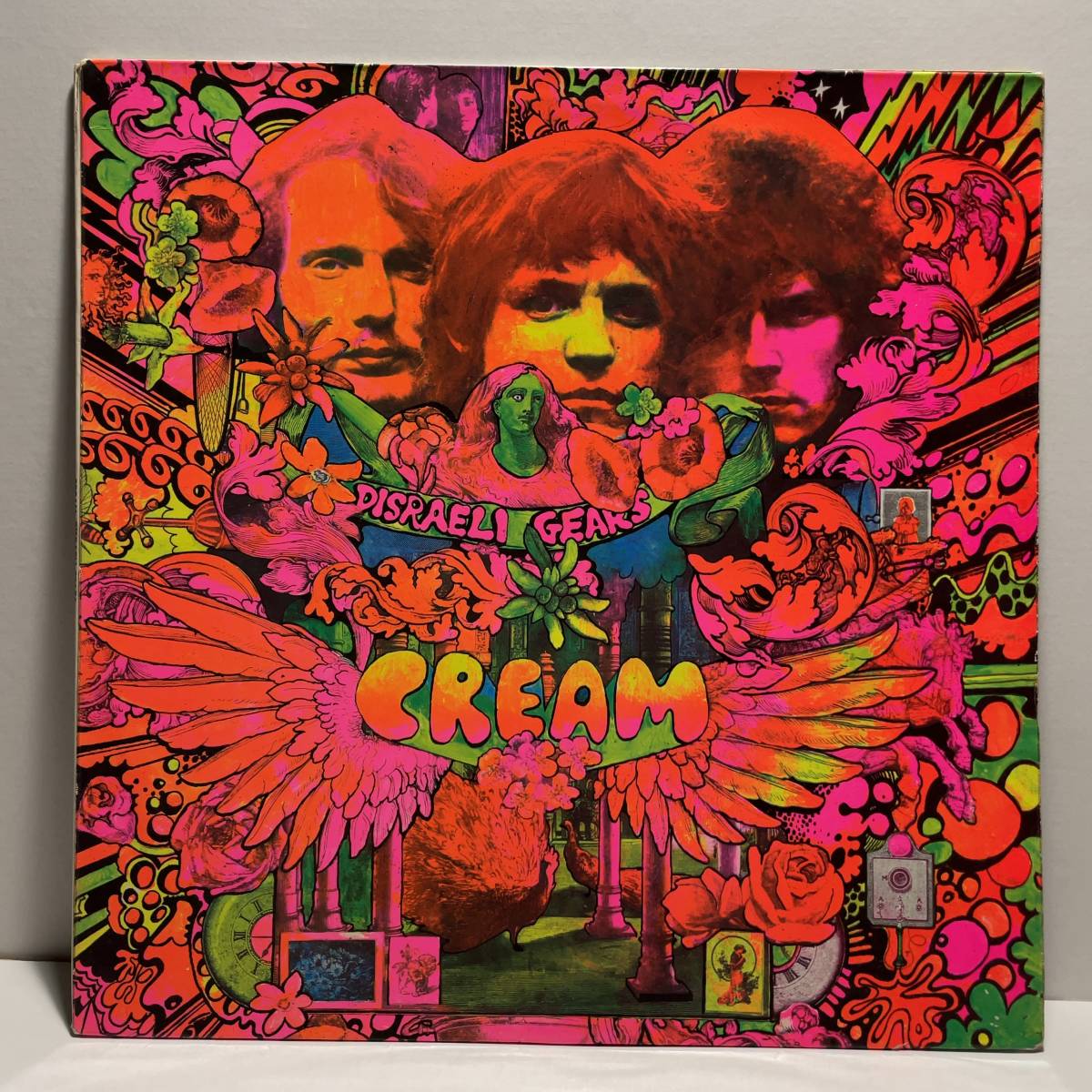 Vinyl レコード Cream Disraeli Gears 593 003 UK PRESSING(1967) MONO FULL LAMINATED COATING SLEEVEの画像1