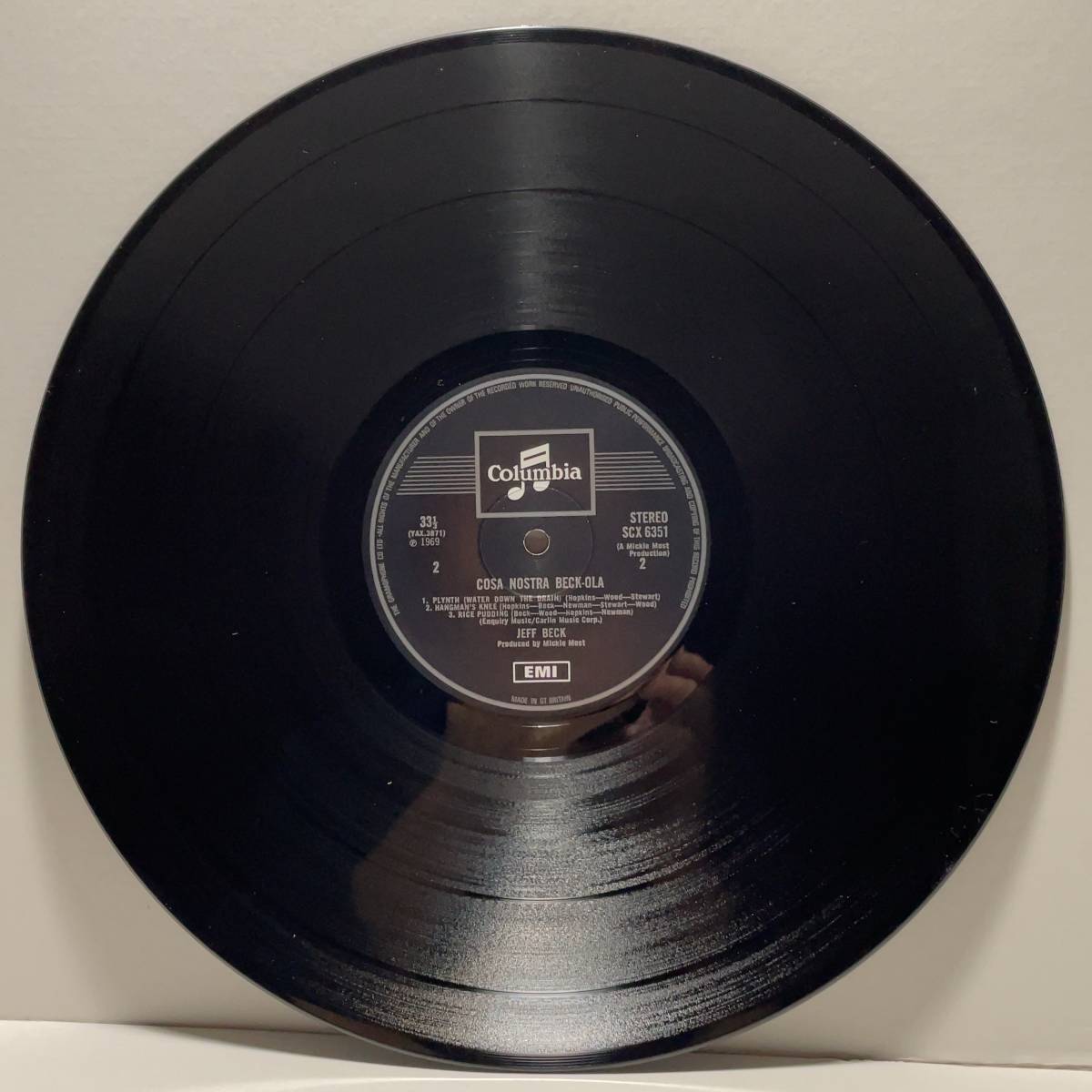Vinyl レコード Jeff Beck Group Beck-Ola SCX 6351 UK PRESSING(1969) STEREO 1EMI LOGO LABEL_画像6
