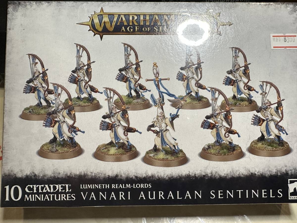 WARHAMMER　AGE OF SIGMAR LUMINETH REALM-LORDS VANARI AURALAN SENTINELS　1ヶ　新品　未開封