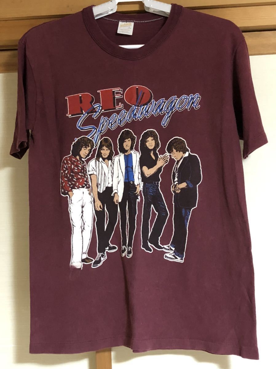 80's ヴィンテージ reo speedwagon Tシャツ 検索　killed by death stiff bomp TITAN powerpop firestarter clash damned sexpistols_画像2