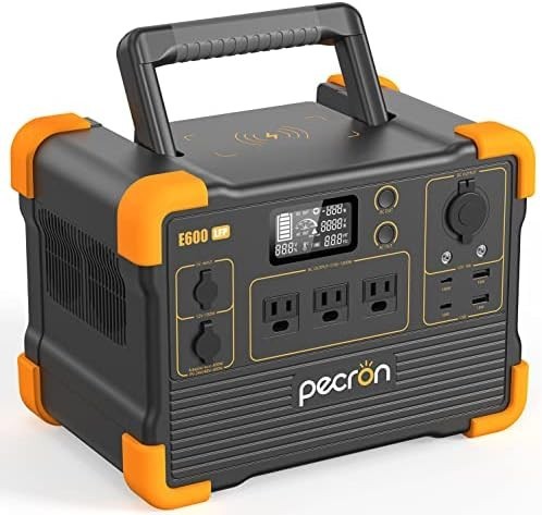 【新品送料無料】PECRON ポータブル電源 E600LFP リン酸鉄リチウム電池 190000mAh / 614Wh 大容量