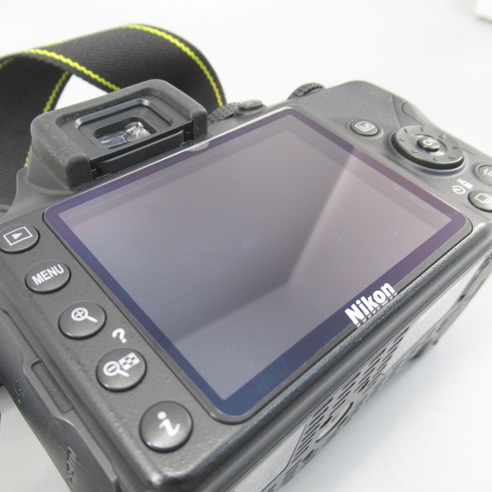 1円～ Nikon ニコン D3400 ダブルズームキット 本体 レンズ2点 一眼