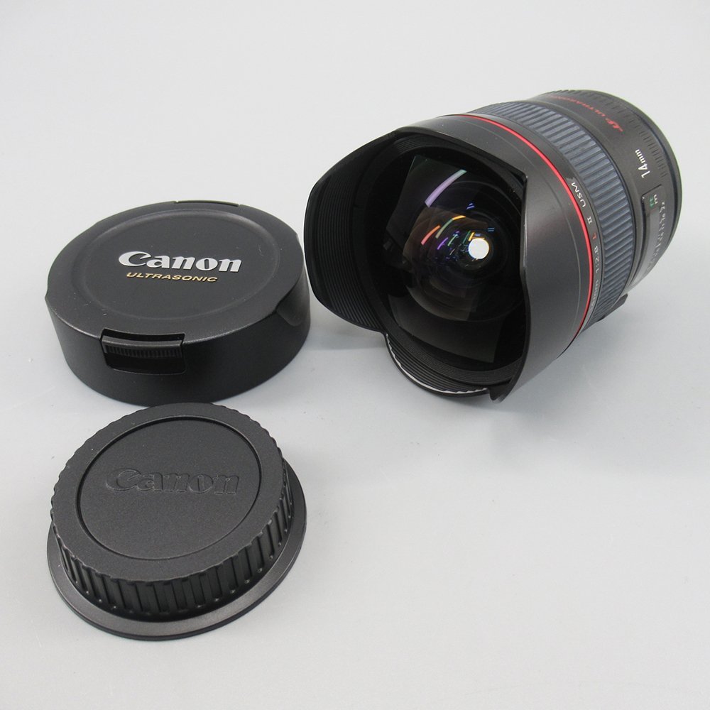 1円～ Canon キヤノン LENS EF 14ｍｍ 1:2.8 Ｌ USM ※動作確認済 現状品 レンズ 235-2205517【O商品】_画像1