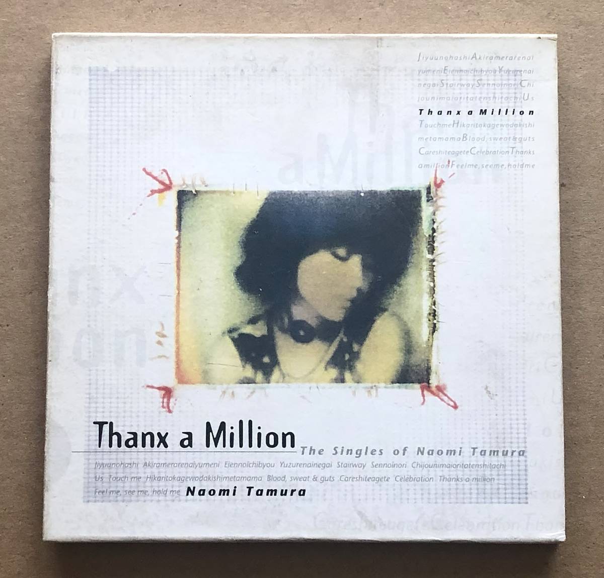 [CD] 田村直美 / THANX A MILLION -The Singles of Naomi Tamura- 紙ジャケット仕様　ベスト盤　ザ・シングルス・オブ・ナオミ・タムラ_画像1