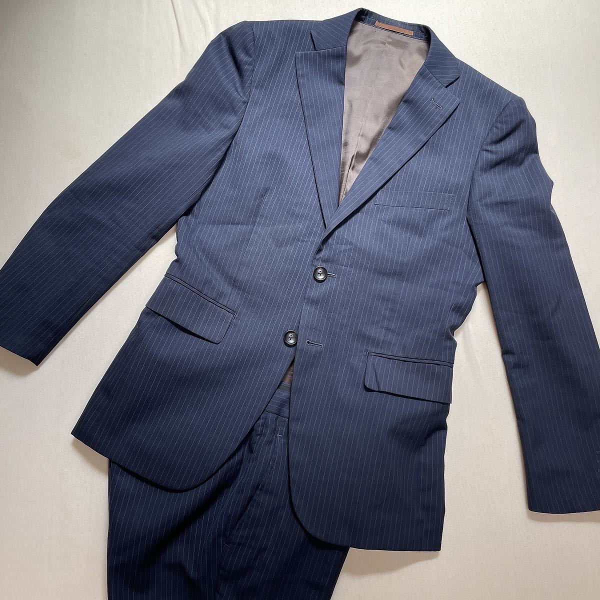 海外 正規品】 Perfect Suit FActoryスーツネイビー Mサイズ