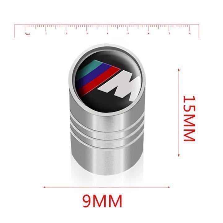 BMW M エア バルブキャップ　ブラック E60 E61 E65 E66 E70 E71 E81 E83 E85 E87 E89 E90 E91 E92 E93 F01 F07 F10 F11 F20 F30 F31 F36_画像2