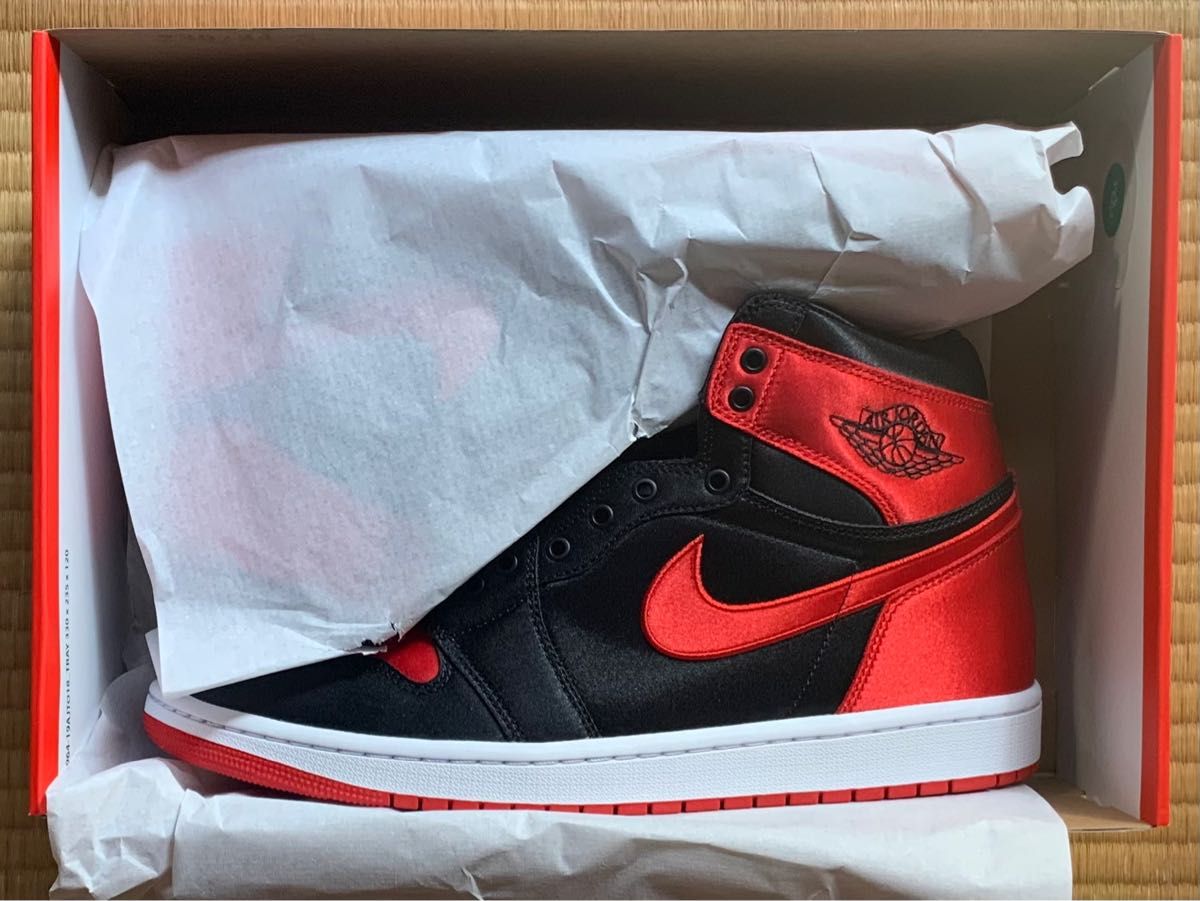 新品 未使用 NIKE AIR JORDAN 1 RETRO HIGH SATIN BRED US11 新品 未使用 NIKE AIR JORDAN 1 RETRO HIGH SATIN BRED US11