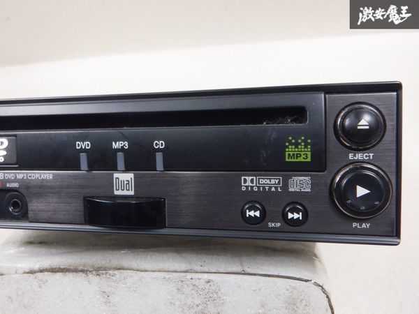 Dual dual Car Audio DVD player MP3 CD is possible to reproduce audio DVD-SL1JB J-Voxx made 1DIN immediate payment shelves 28A