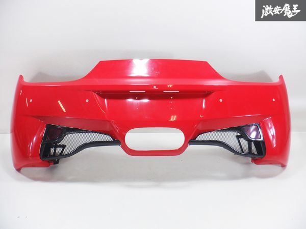 超希少！！ Ferrari フェラーリ純正 F458 リア バンパー LEAP DESIGN リープデザイン リア ガーニッシュ 付き 外装 エアロ 棚31_画像2