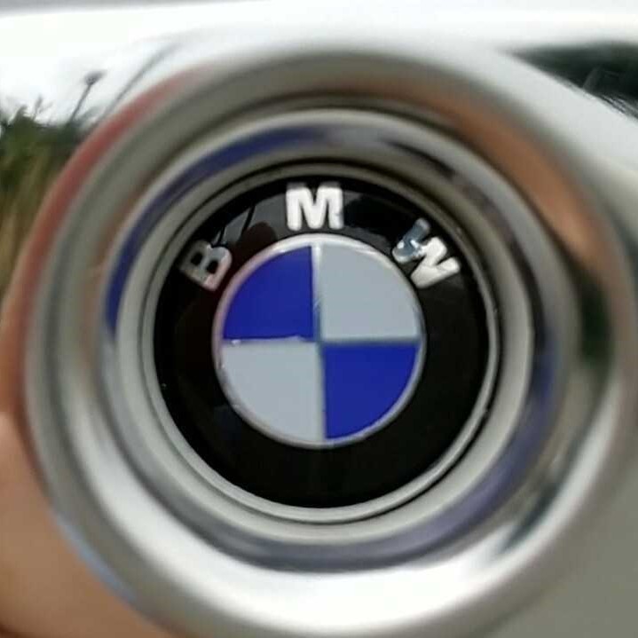 2個セット BMW ビーエムダブリュー 3D クリスタルエンブレム 14mm 鍵穴マーク 鍵穴隠し キーレス ブラック do_画像6