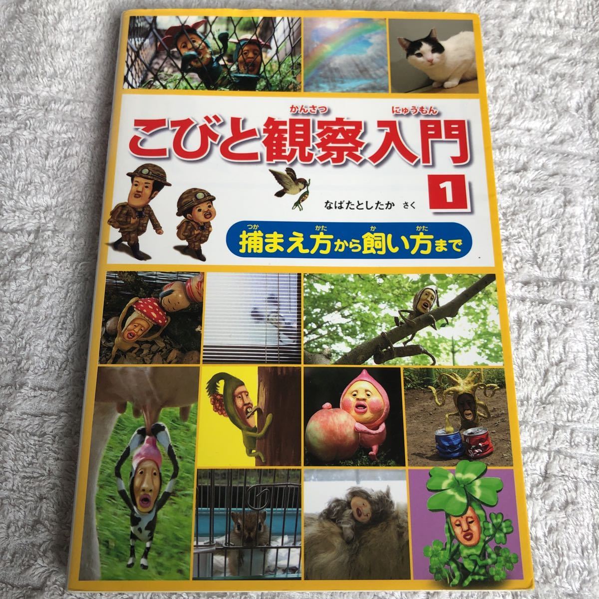 【古本】こびと観察入門１　捕まえ方から飼い方まで　なばたとしたか　長崎書店_画像1