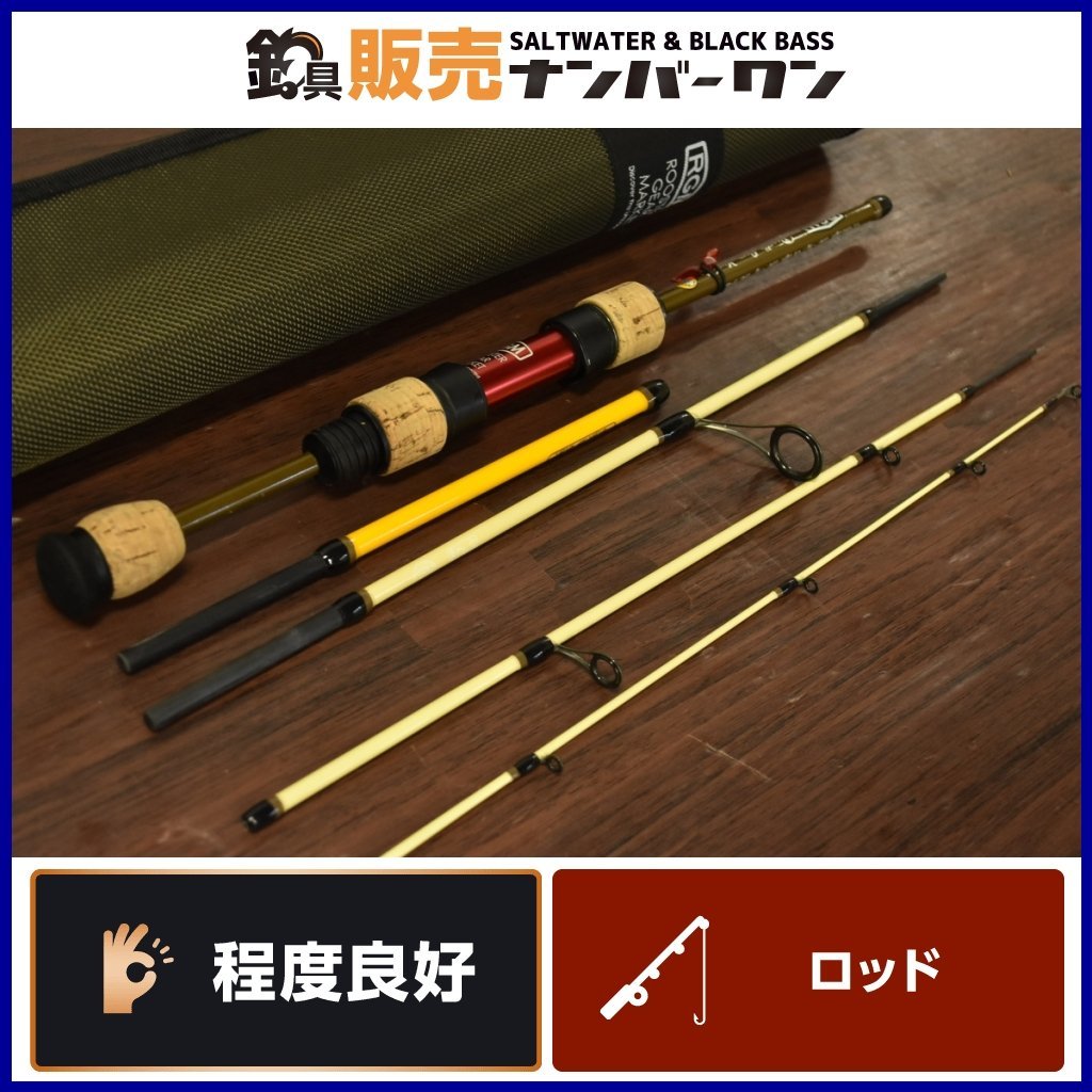 【程度良好品★】RGM SPEC.5 42-48S レッド ルースターギアマーケット スピニング ROOSTER GEAR MARKET ライトゲーム 渓流 管釣り（CKN_O1_画像1