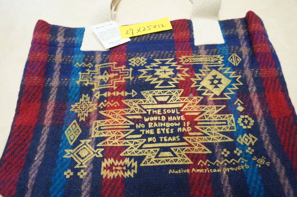 【お買い得】チチカカ　トートバック　訳アリ男女兼用小◆稅込　新品