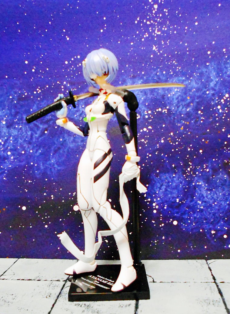 日本刀 黒涂り拵え　武 もののふ　刀剣亂舞　刀使ノ巫女　1/10　ミニチュア　figma リボルテック　MONONOFU