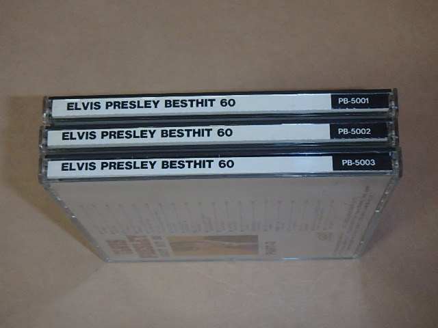 ベスト・ヒット60 PART1～3　エルヴィス・プレスリー CD3枚セット　/　ELVIS PRESLEY_画像3