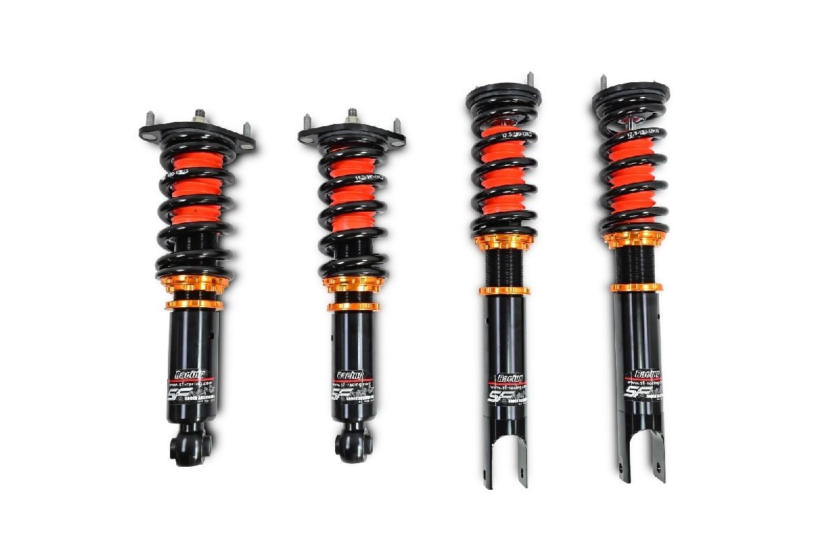 SF-Racing shock absorber SL Class R129 suspension Mercedes Benz total length adjustment 32 step attenuation height performance model 