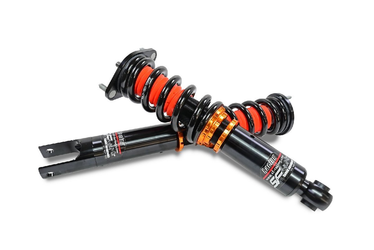 SF-Racing shock absorber SL Class R129 suspension Mercedes Benz total length adjustment 32 step attenuation height performance model 