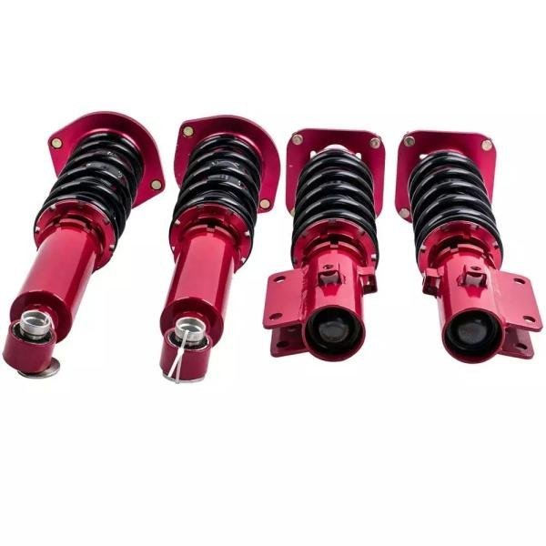  shock absorber RX-7 RX7 FC3S suspension total length adjustment type Mazda Maxpeedingrods red 