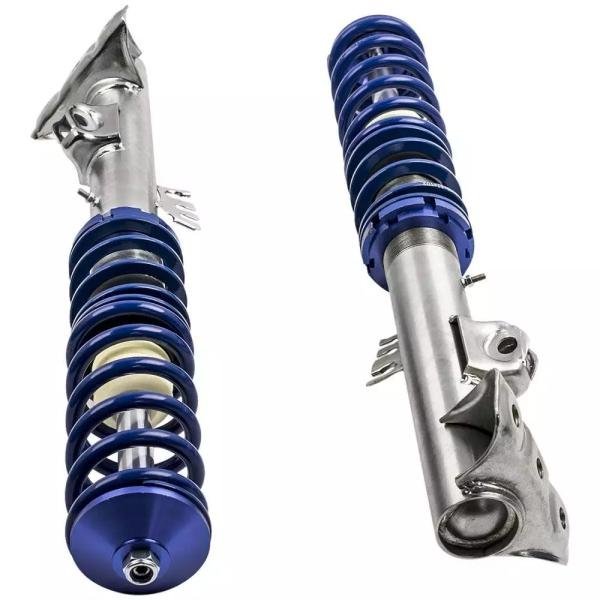  shock absorber BMW 3 series E36 suspension 24 step attenuation Maxpeedingrods blue 