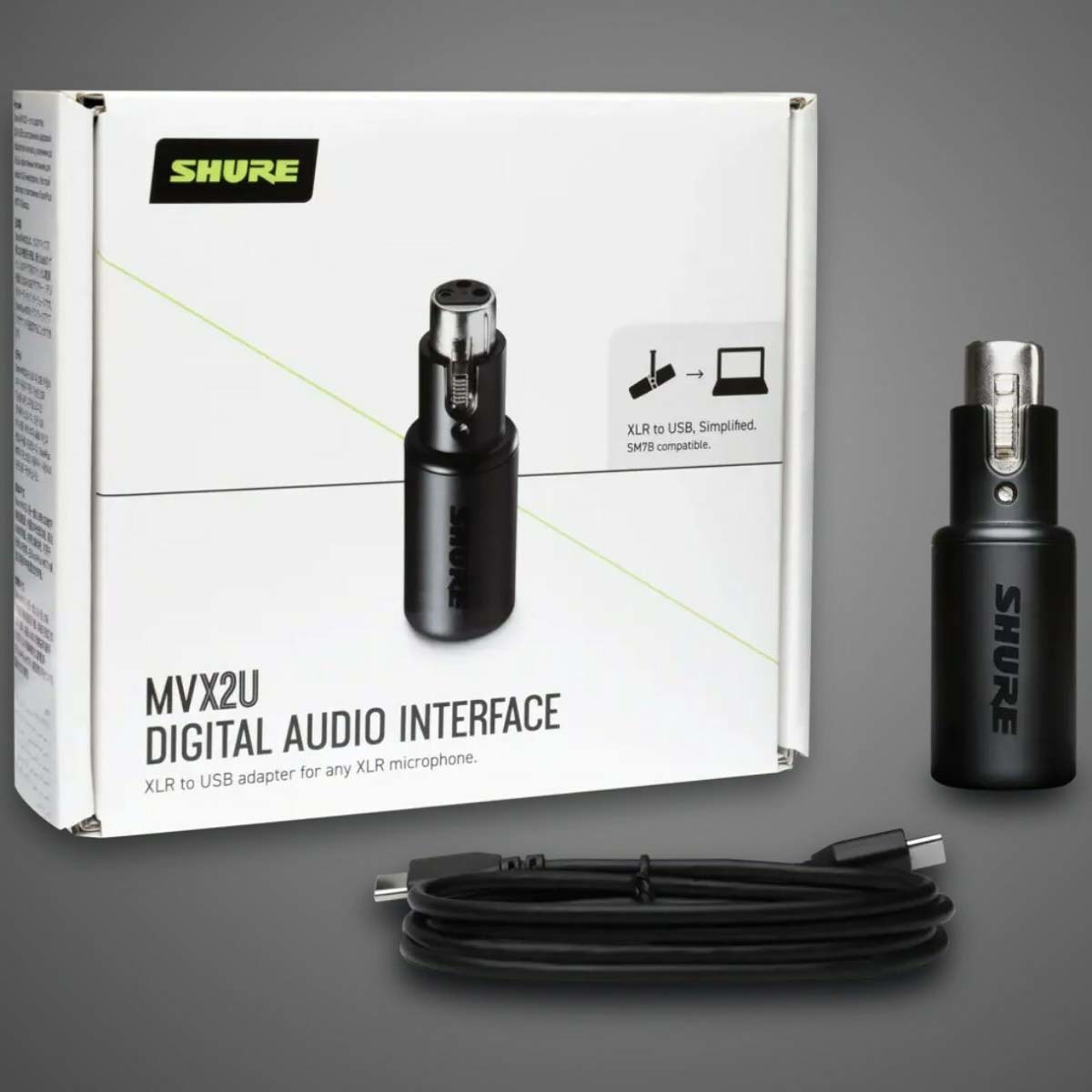 Shure MVX2U цифровой аудио интерфейс 