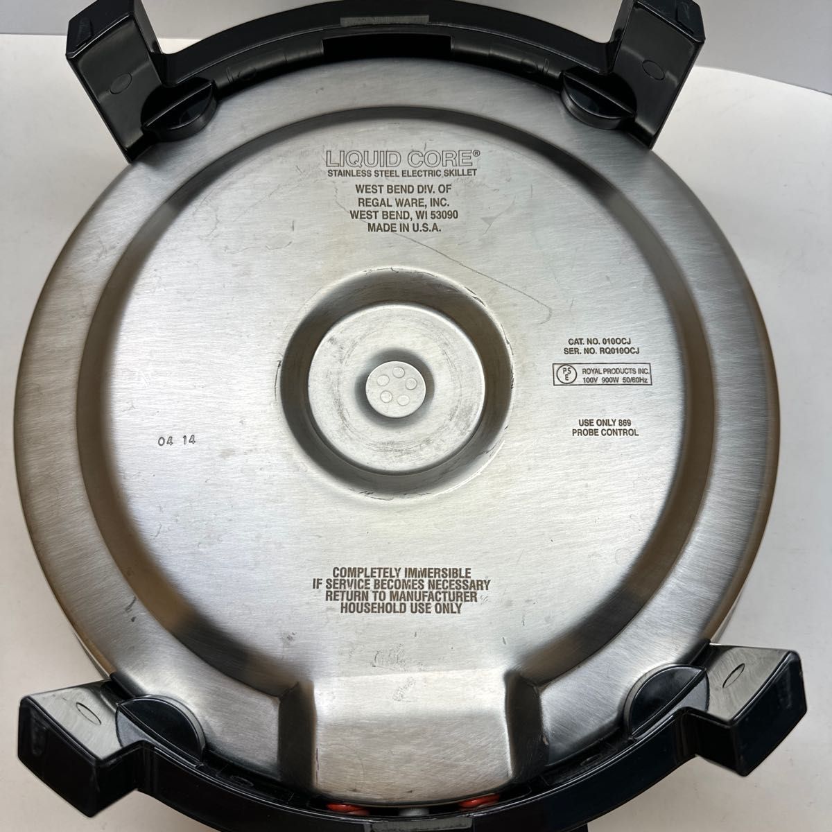 ロイヤルクイーン 浅型電気フライパン鍋 ② 中古美品|Yahoo ロイヤルクイーン 浅型電気フライパン鍋 ② 中古美品|Yahoo