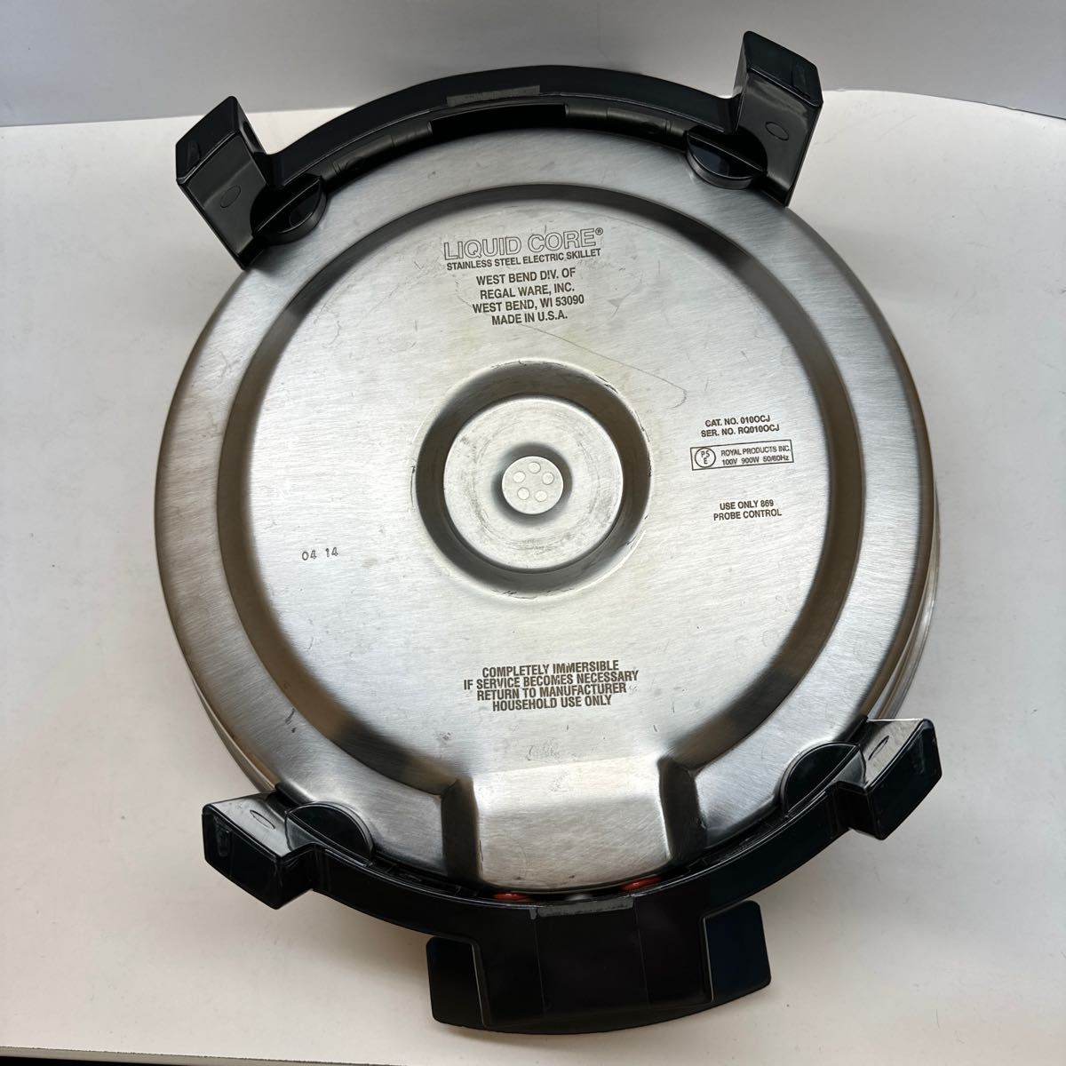 ロイヤルクイーン 浅型電気フライパン鍋 ② 中古美品|Yahoo ロイヤルクイーン 浅型電気フライパン鍋 ② 中古美品|Yahoo
