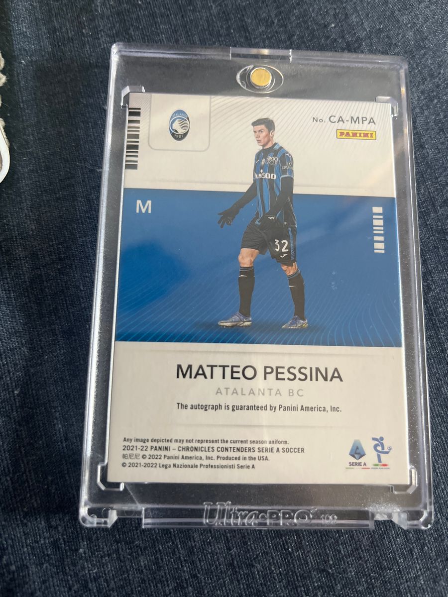 Panini 直筆サインカードMATTEO PESSINA