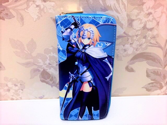 2★送料185円 ★ No,0080　新品　未使用品 Fate　ジャンヌ・ダルク　 ウォレット　長財布　アニメ　アニメグッツ_画像1