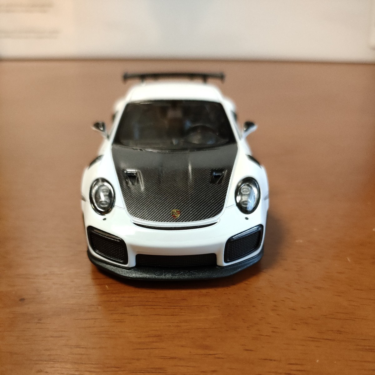 ミニカー 1/36 KINSMART Porsche 911GT2 RS 白_画像5