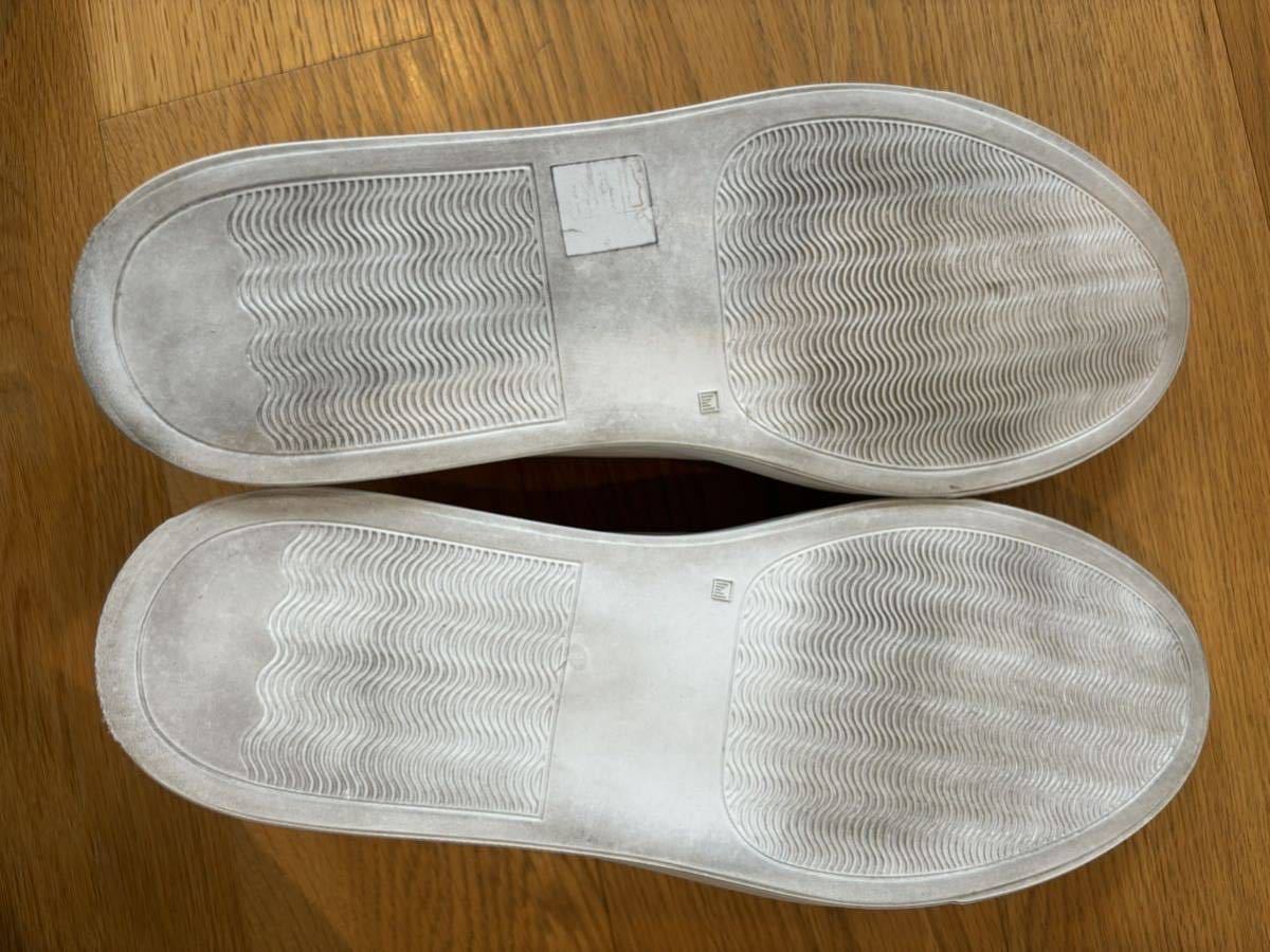 COMMON PROJECTS コモンプロジェクツ 白 ホワイト サイズ40 約25.5cm レザー ローカット スニーカー　ORIJINAL ACHILLES LOW イタリア製_画像2