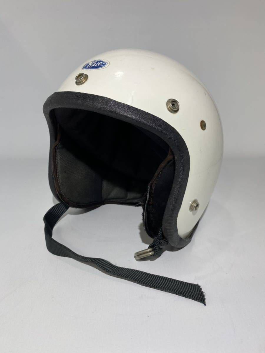 XS シェル Sシェル 極小 レア Buco ブコ MINI ENDURO ミニ エンデューロ ホワイト 白 ヘルメット 70s vintage helmet BELL ベル 500 TX r-t_画像5