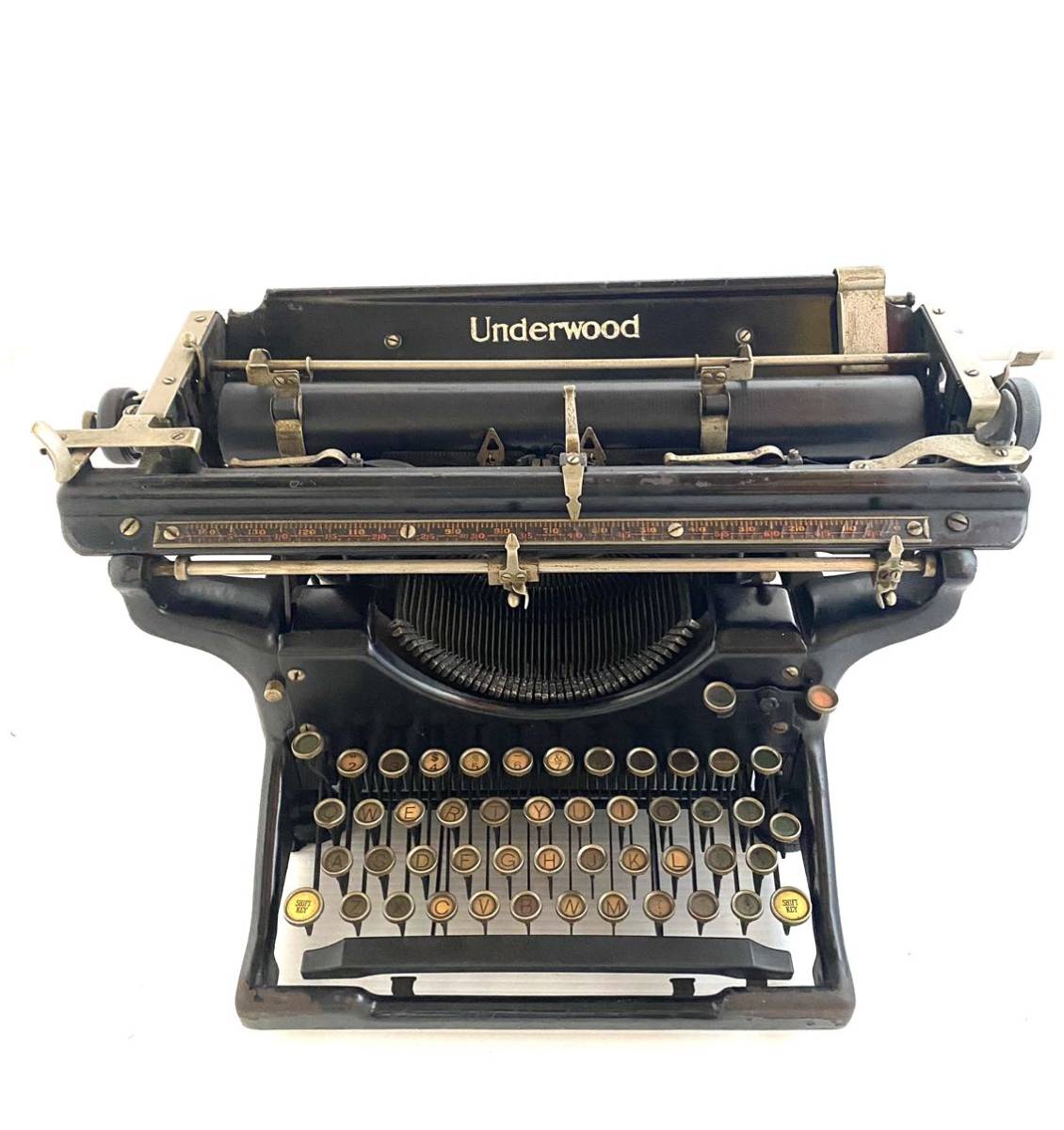 Ｕｎｄｅｒｗｏｏｄ　タイプライターmade in USA ヴィンテージ ブラック　当時物 アンダーウッド_画像1