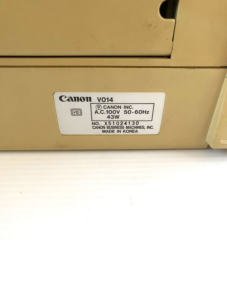 CANON Canon electron typewriter Type Ace ST Showa Retro 