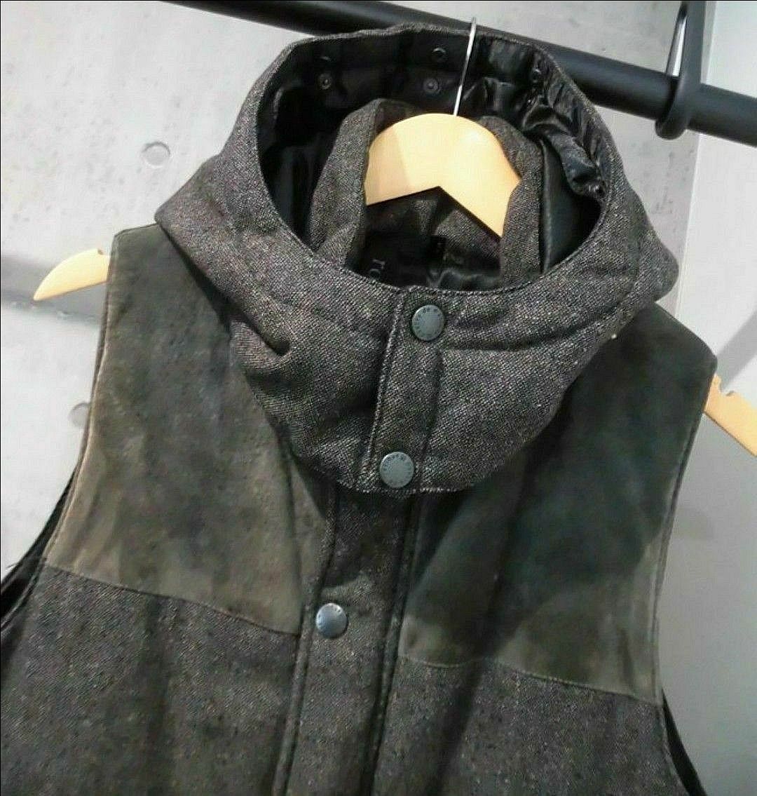 rovtski オーバーサイズ パーカー 超ロング丈-