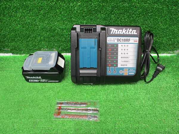【makita/マキタ】JV182DRG 18V 充電式ジグソー バッテリー 1コ 充電器 ケースにキズ、汚れ有 7283_画像2