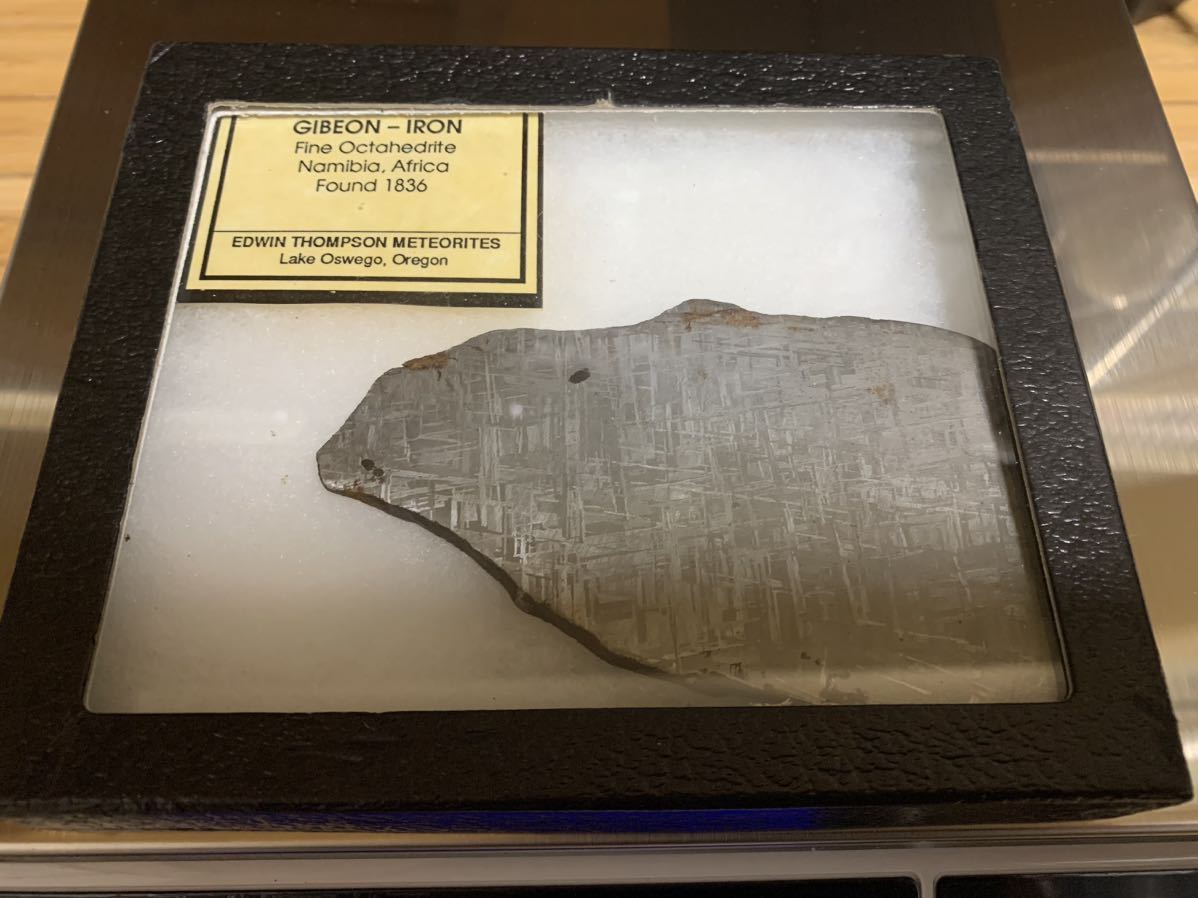 貴重希少Gibeon Meteorite Namibia ギベオン隕石 211g メテオライト 鉄隕石 ナミビア 隕石 ⑤