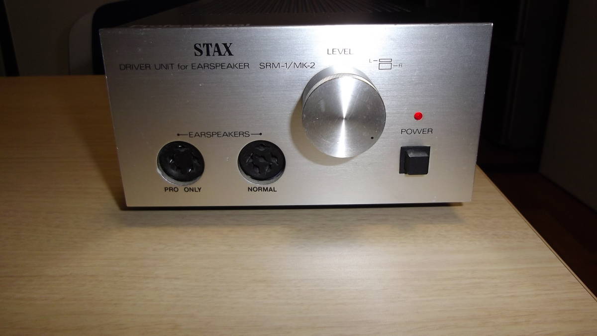 STAX　SRM-1/MK2　通電確認あり　ジャンク品として_画像1