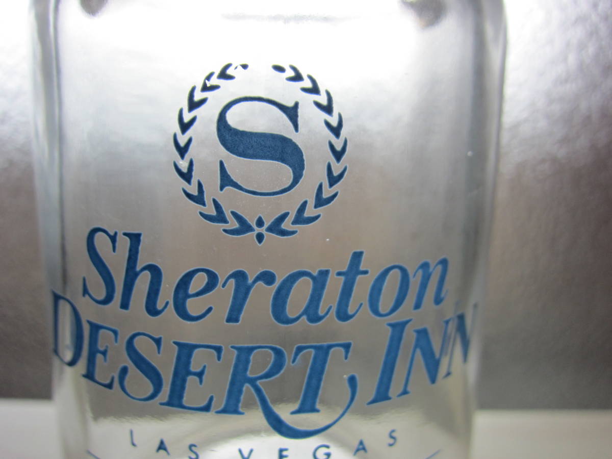 シェラトン デザートイン ラスベガス■ガラス製ジャー■Sheraton DESERT INN■AN ITT SHERATON RESORT & CASINO■1990's後半　_画像2