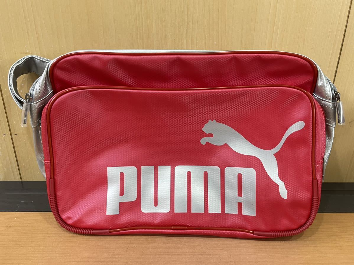 RM5725 PUMA プーマ ショルダーバッグ 赤 レッド カバン 1004_画像3