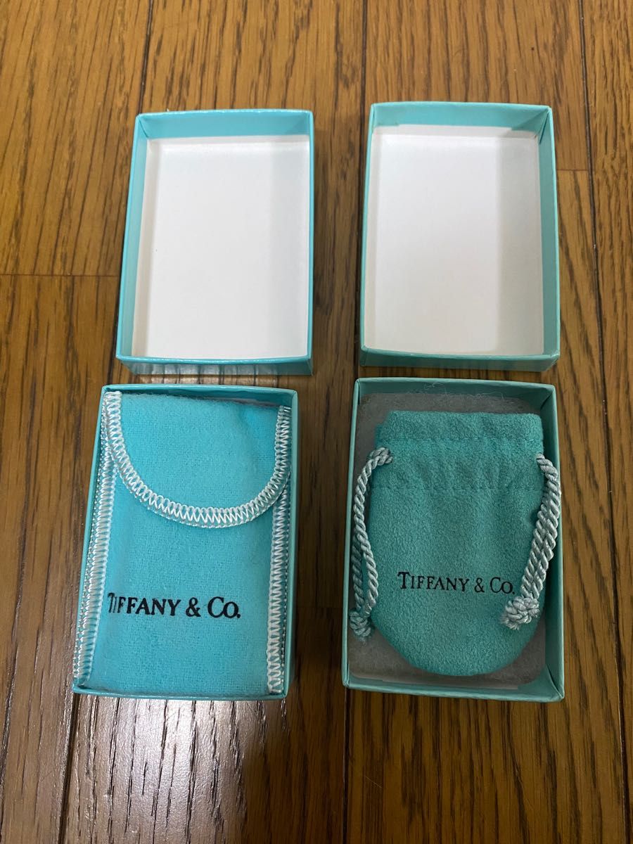 ティファニー Tiffany&Co 空箱 巾着袋 保存袋 ジュエリーケース