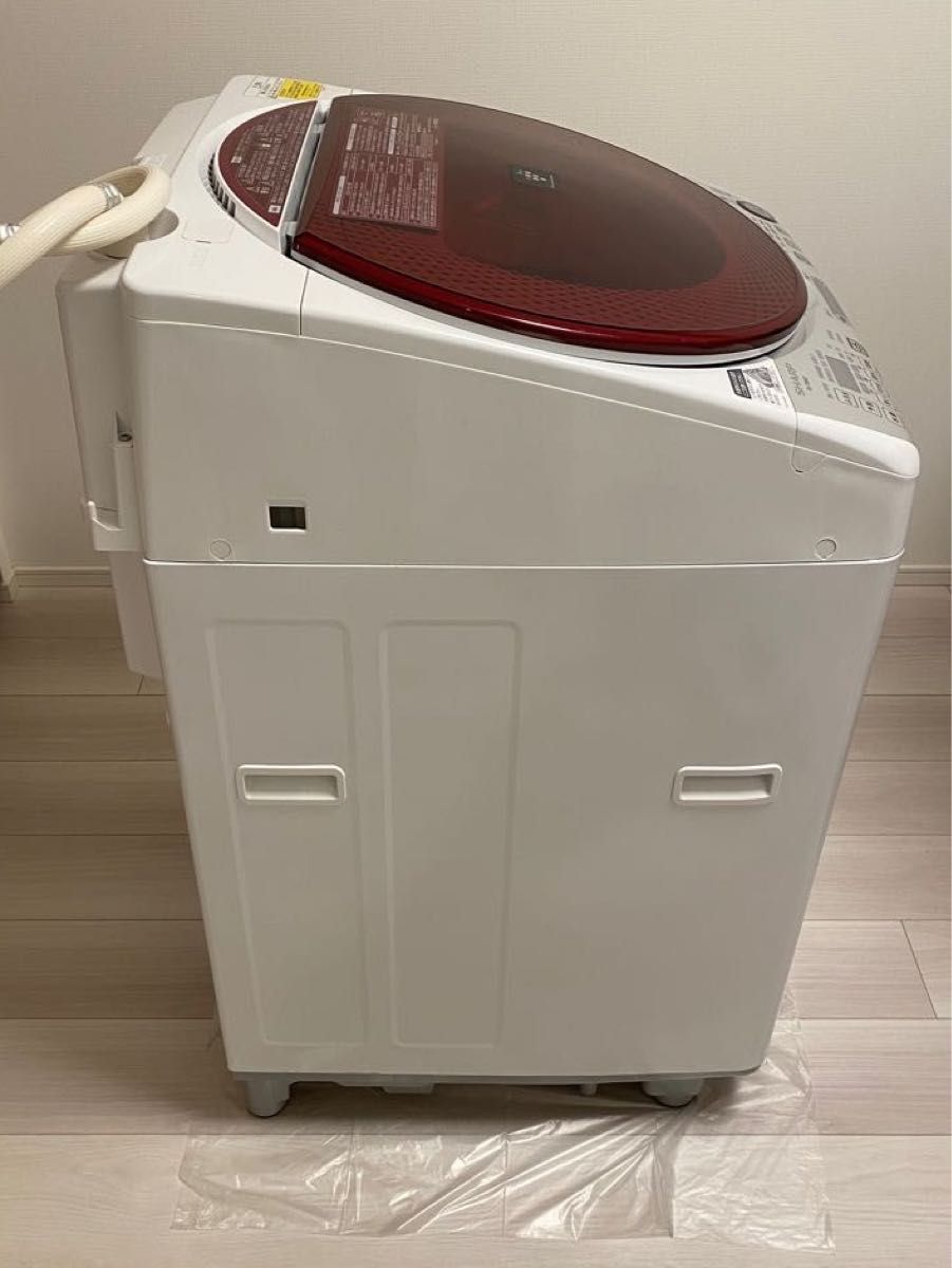 SHARP 洗濯乾燥機 ES-TX840-R 2015年式 8kg/4 5kg シャープ SHARP 洗濯乾燥機 ES-TX840-R 2015年式 8kg/4 5kg シャープ