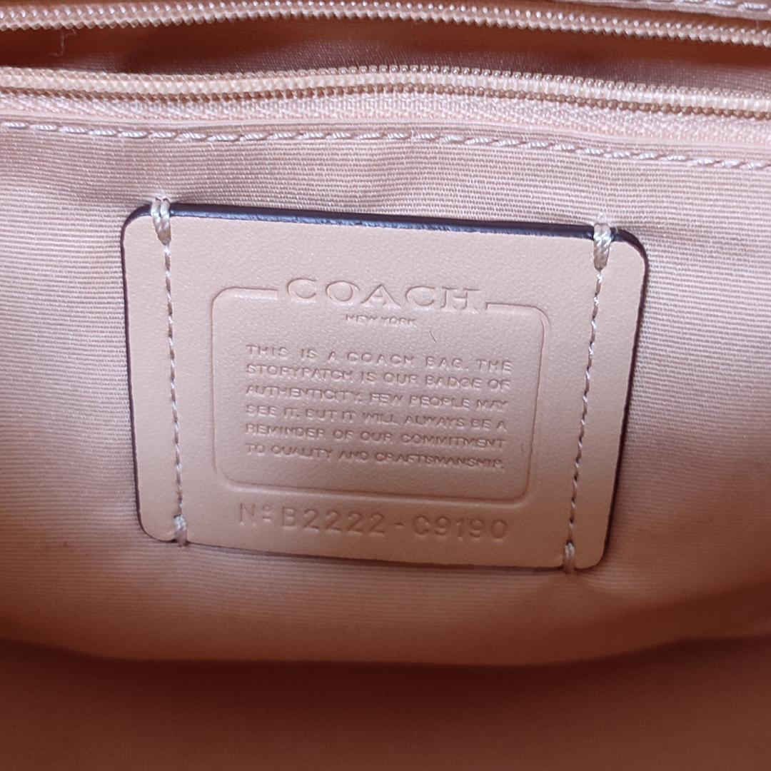 ★未使用級★COACH コーチ ハンドバッグ ショルダーバッグ 2way C9190